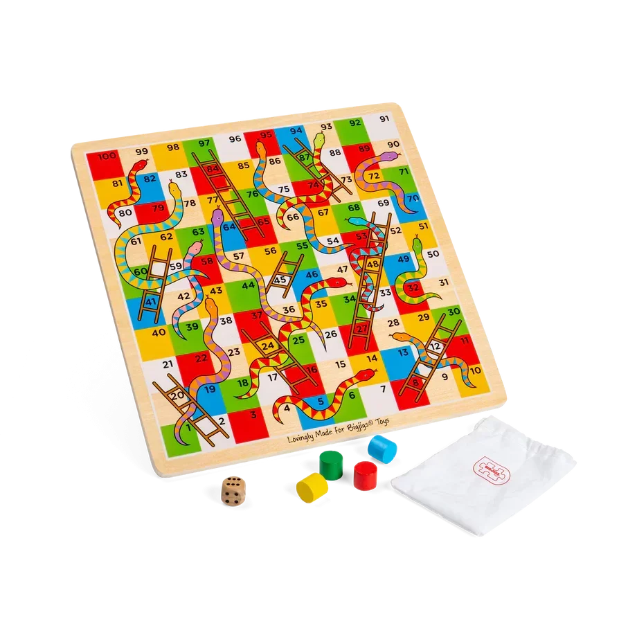 Snakes & Ladders Board Game - Image 1