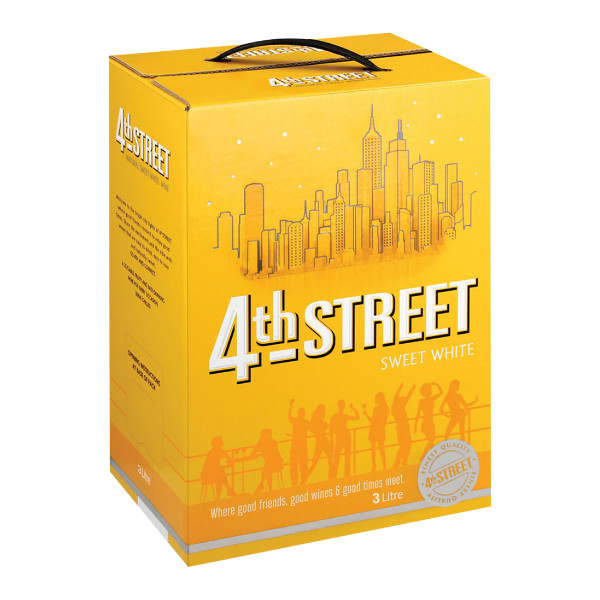 4th Street Sweet White Wine 5ltrs