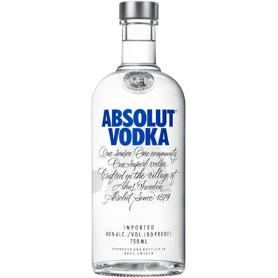 Absolut Premium Vodka 750ml