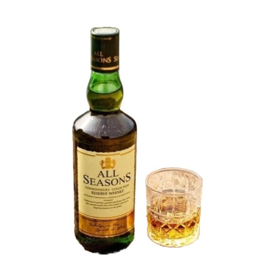 All Seasons Premium Whiskey With Glass 750ml