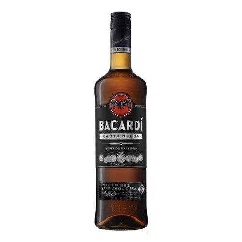 Bacardi Carta Negra Black Rum 1L