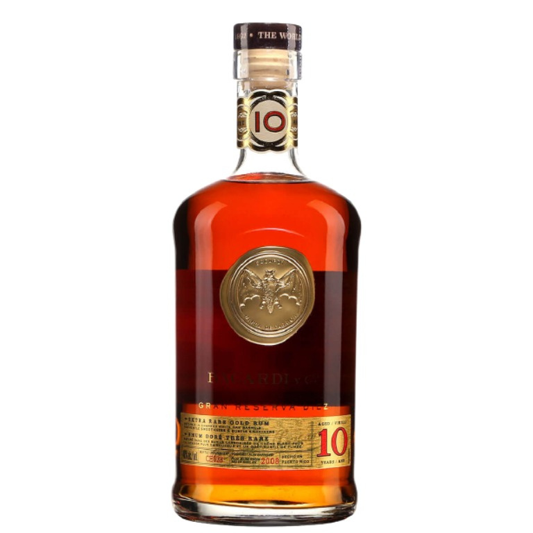 Bacardi Gran Reserva Diez 10 Year Old 750ml