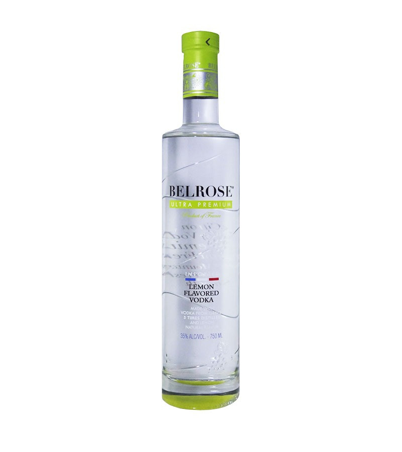 Belrose Ultra Premium Lemon Vodka 750ml - Image 1
