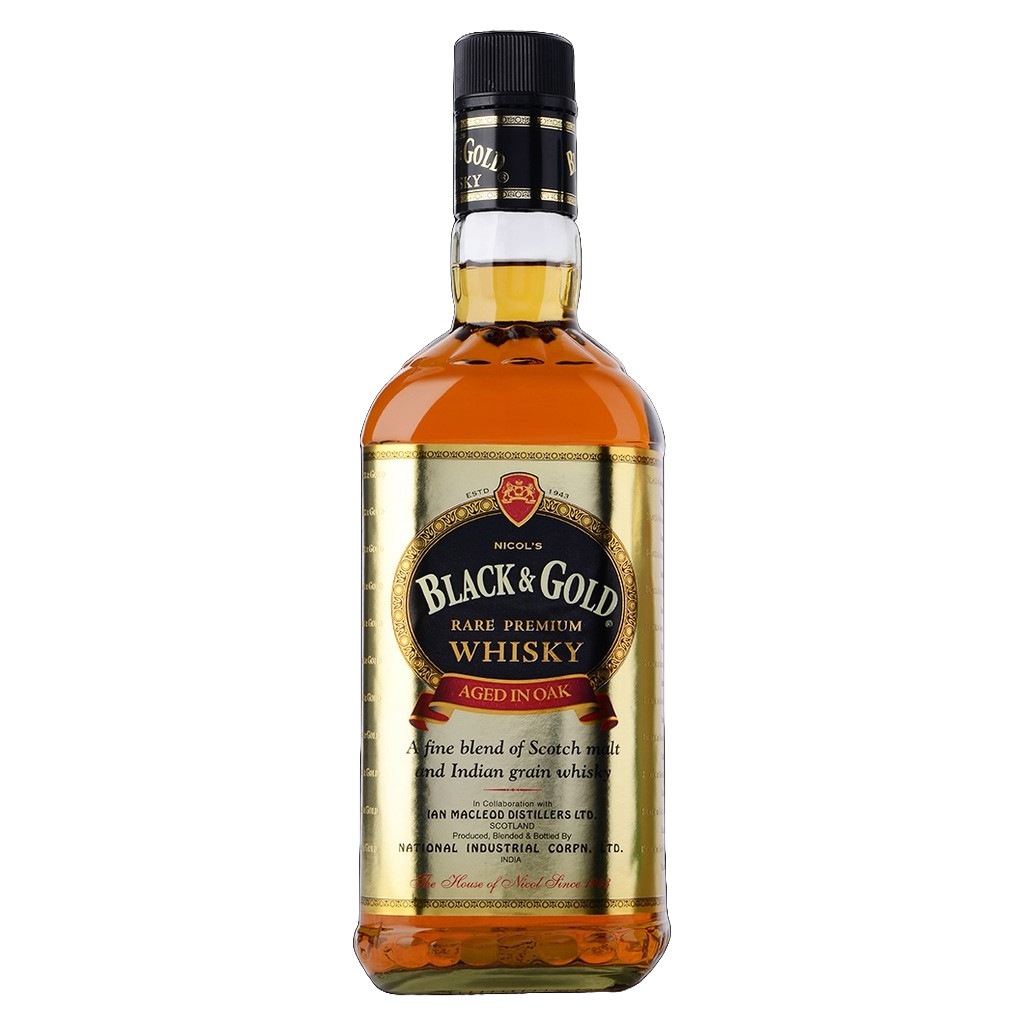 Black and Gold Rare Premium Whiskey 750ml - Image 1