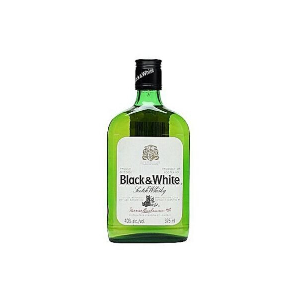 Black & White Blended Scotch Whiskey 375ml