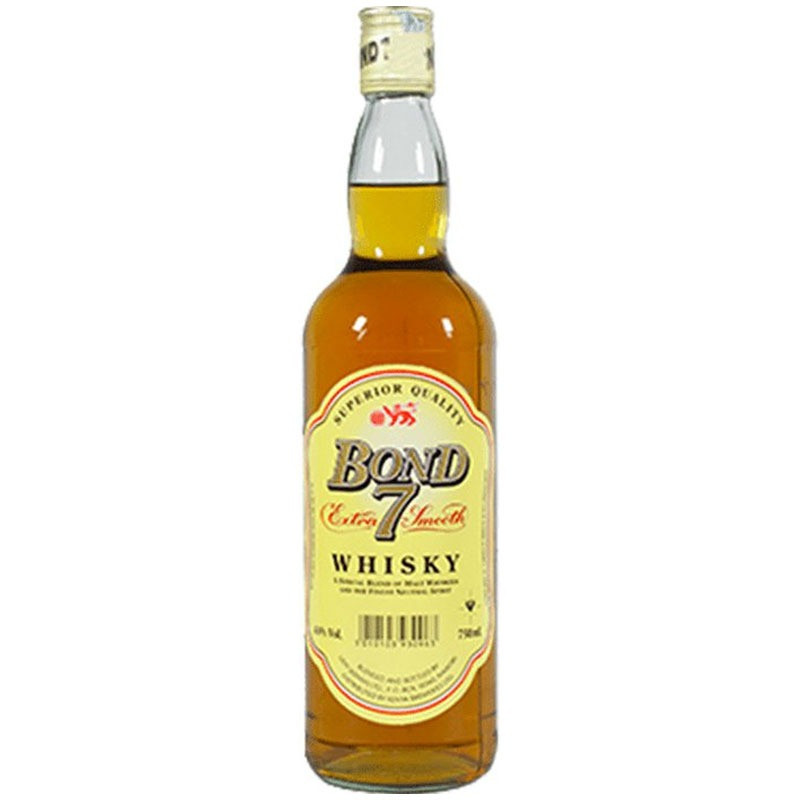 Bond 7 Extra Smooth Whiskey 750ml - Image 1