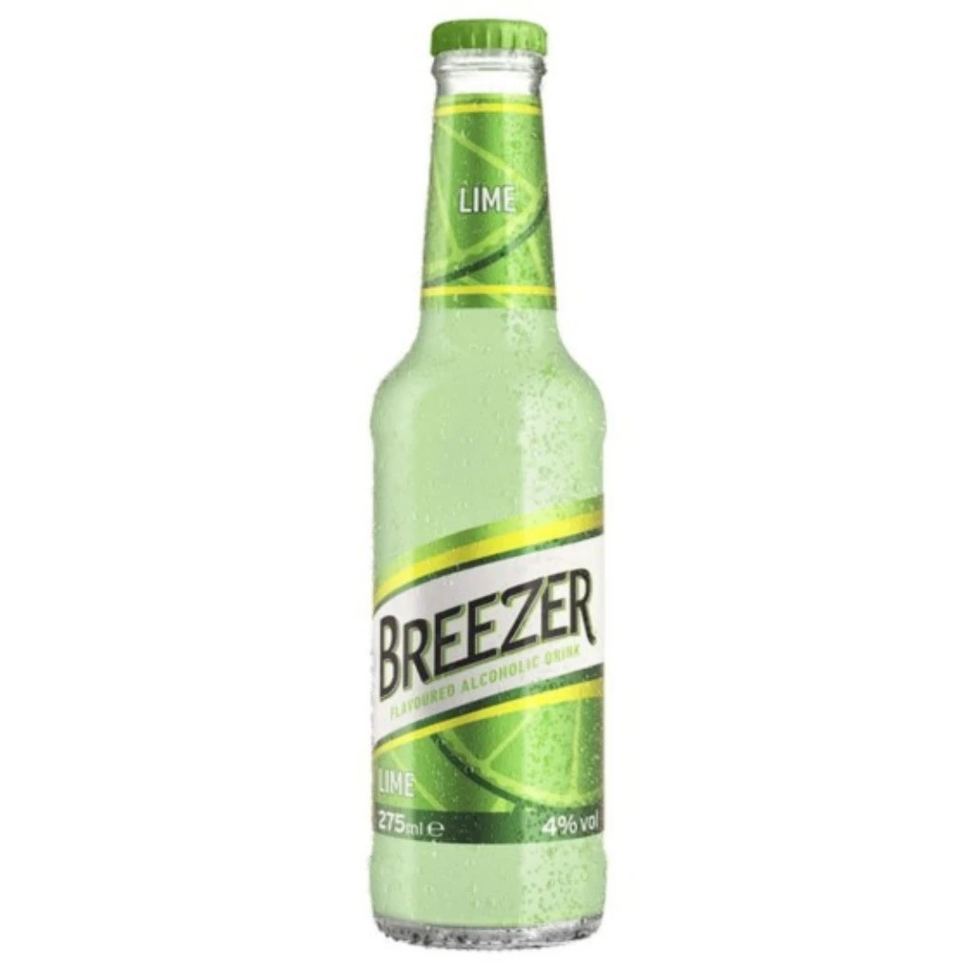 Breezer Lime Flavoured Alcoholic Drink 275ml - Image 1