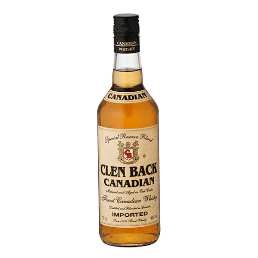 Clen Back Canadian Whiskey 700ml