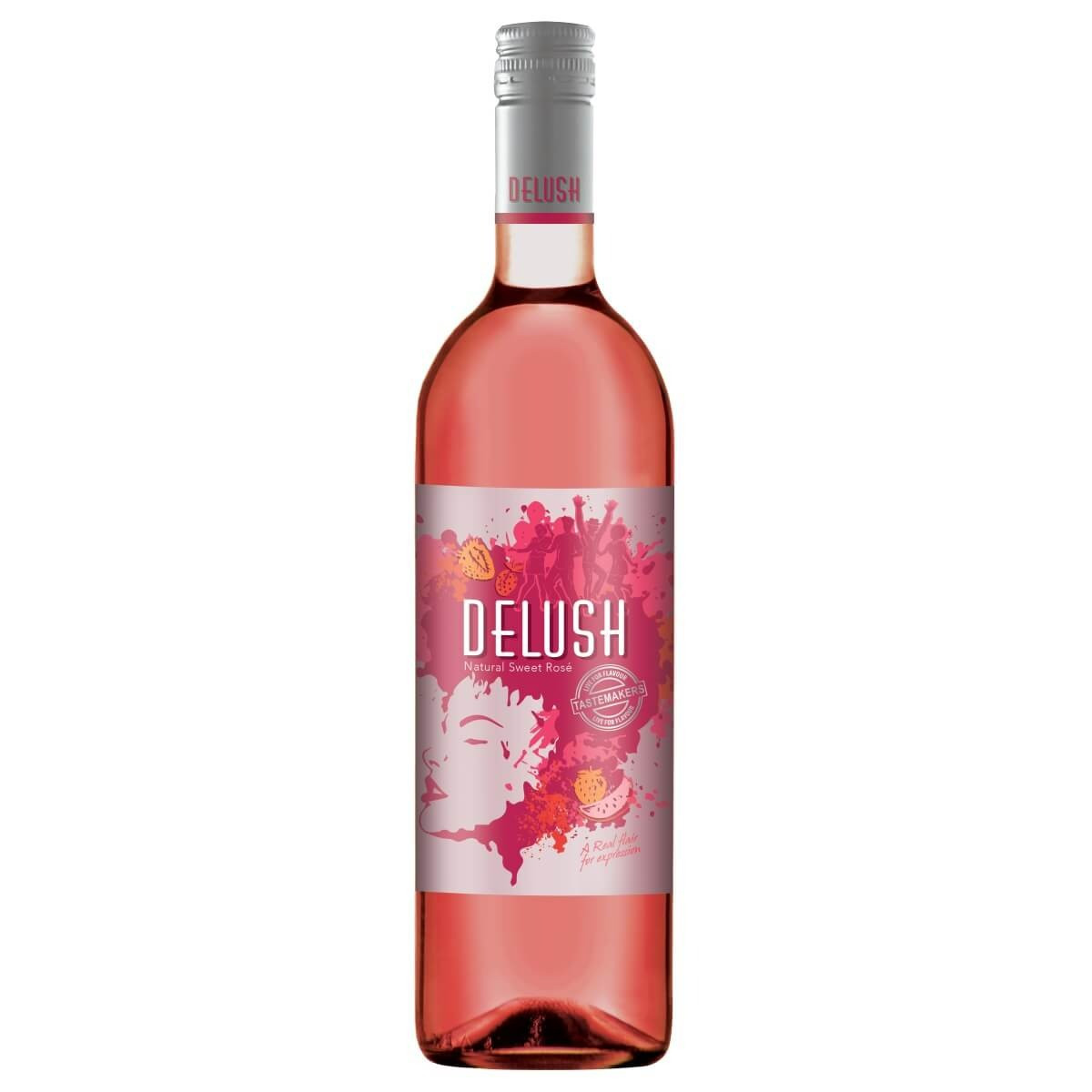 Delush Sweet Rose Wine 750ml