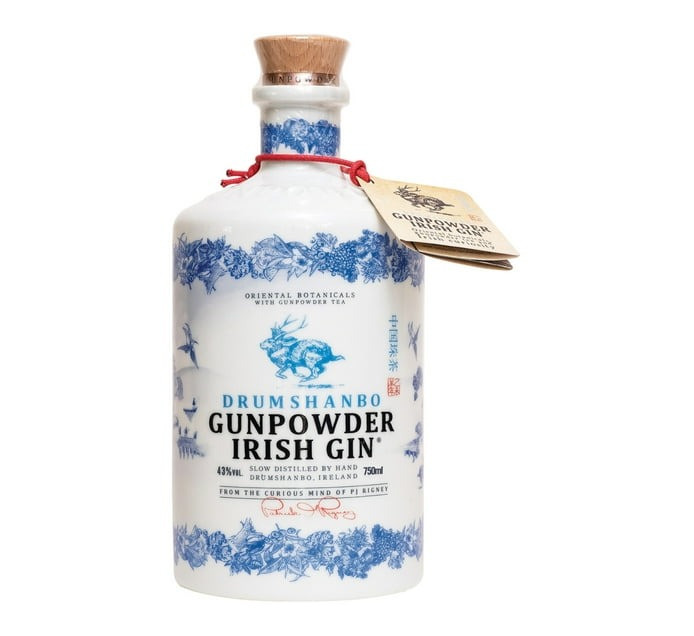 Drumshanbo Gunpowder White Irish Gin 750ml