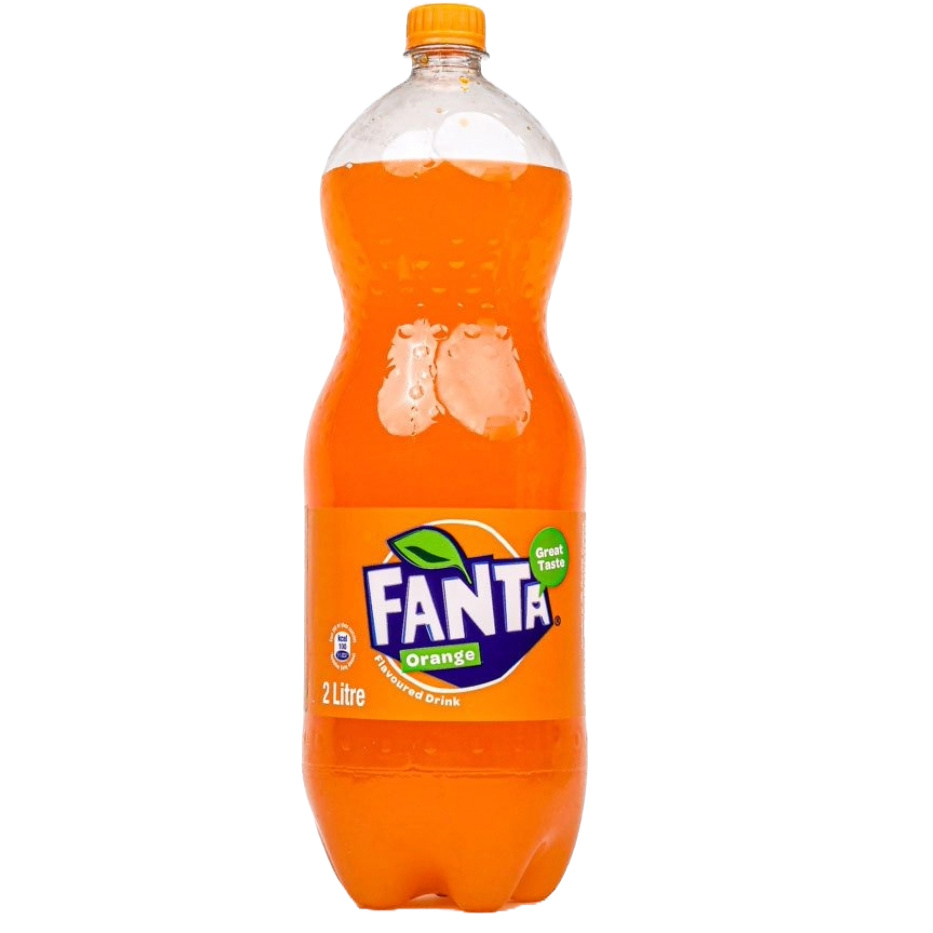 Fanta Orange Soda 2ltrs