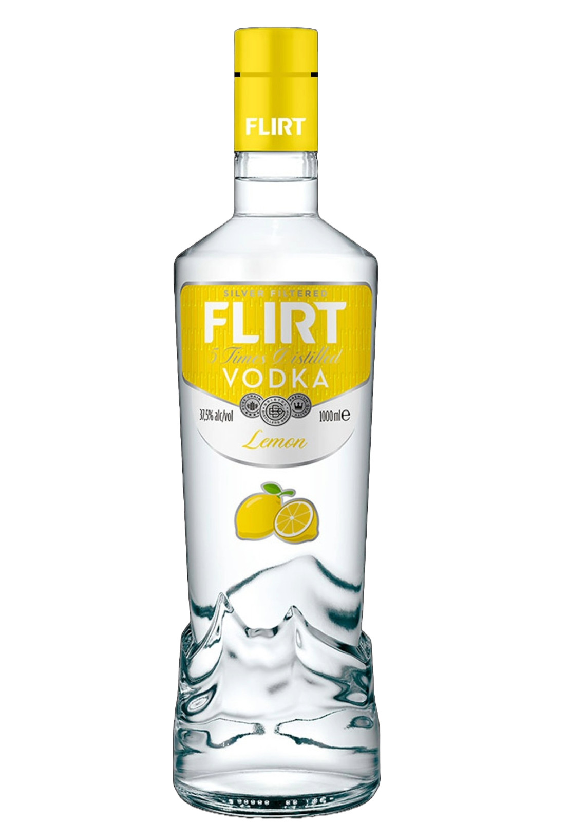 Flirt Lemon Premium Vodka 1L - Image 1