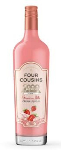 Four Cousins Strawberry Hills Cream Liqueur 500ml