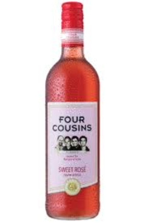 Four Cousins Sweet Rose Wine 750ml