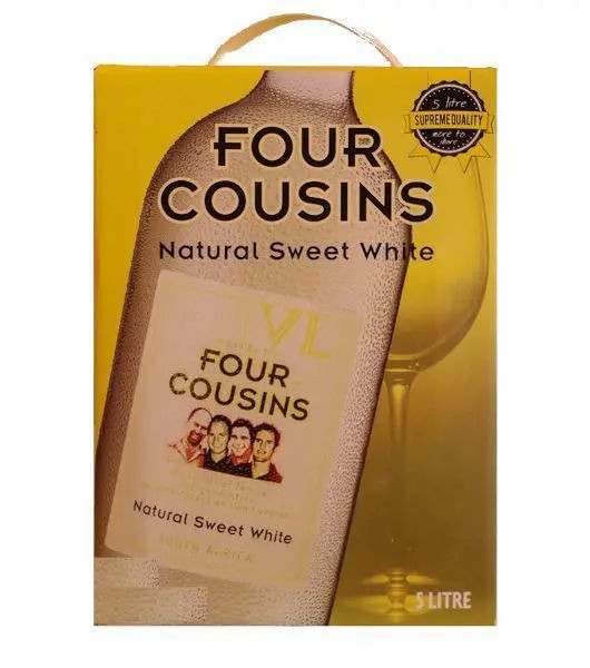 Four Cousins Sweet White Wine 5ltrs