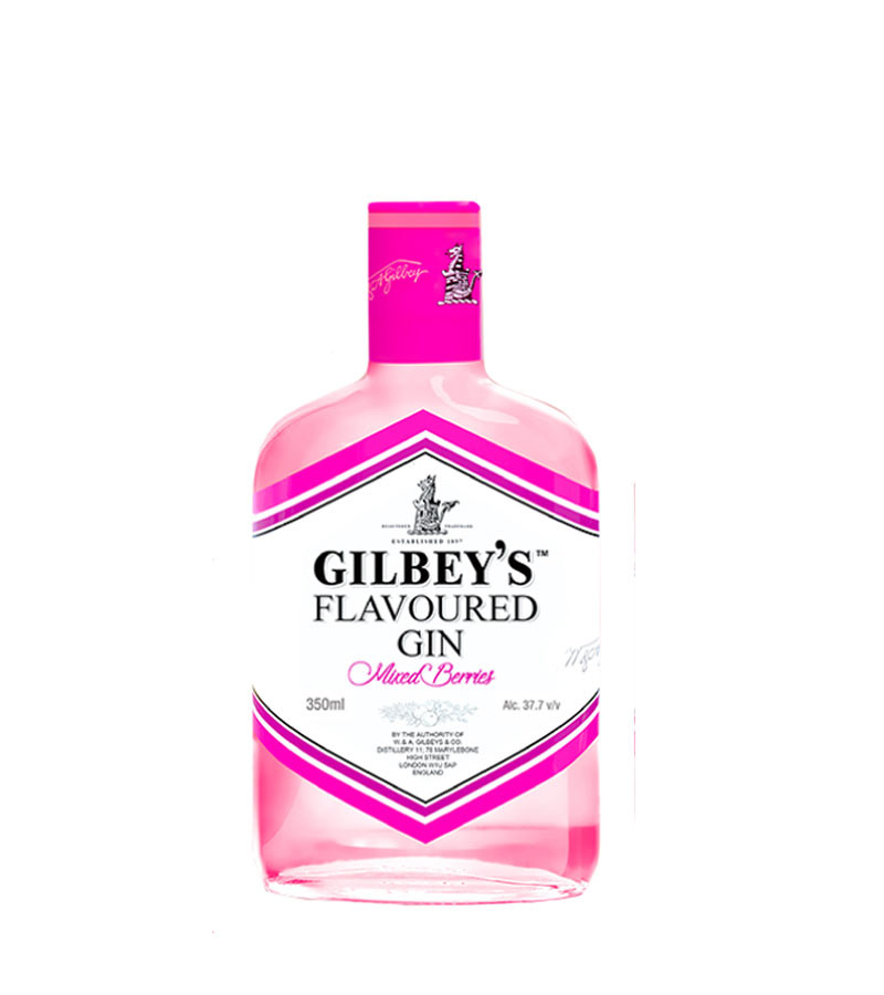 Gilbey's Flavoured Mixed Berries Gin 250ml - Image 1