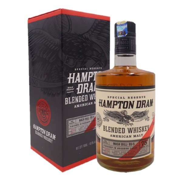 Hampton Dram Blended Whiskey 750ml