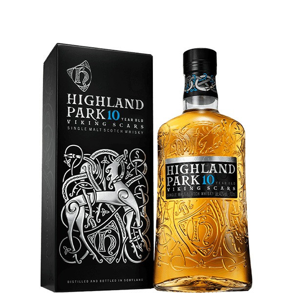 Highland Park 10 Year Viking Scars Whiskey 700ml