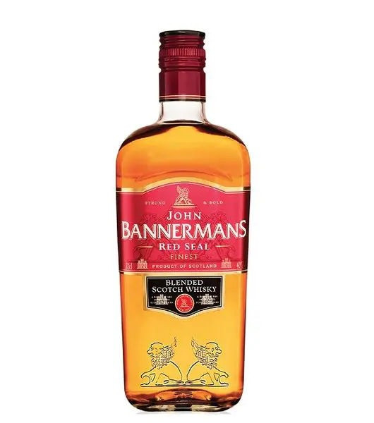 John Bannermans Red Seal Blended Scotich Whiskey 750ml