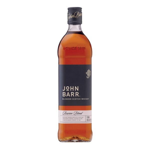 John Barr Blended Scotch Whiskey Black 750ml
