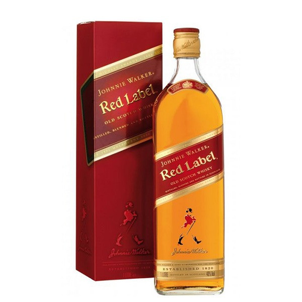 Johnnie Walker Red Label Blended Scotch Whiskey 1L