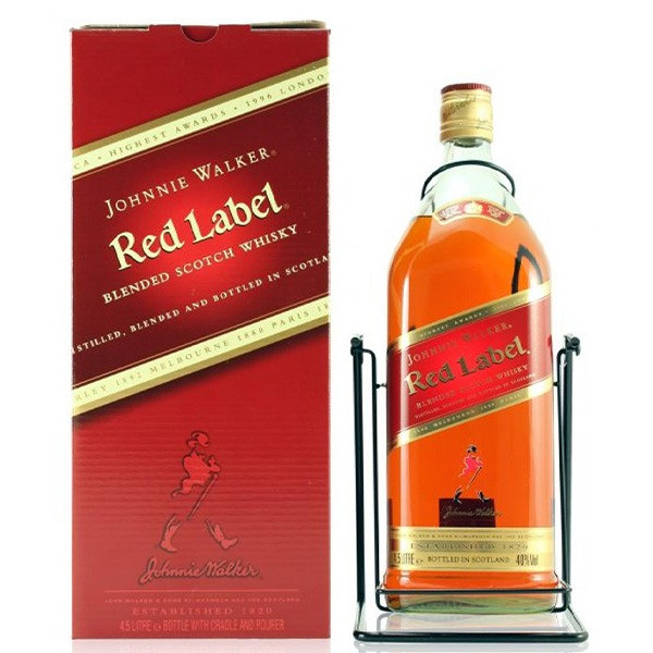 Johnnie Walker Red Label Blended Scotch Whiskey 4.5ltrs