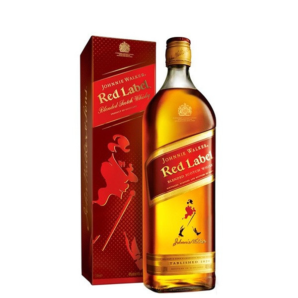 Johnnie Walker Red Label Blended Scotch Whiskey 750ml