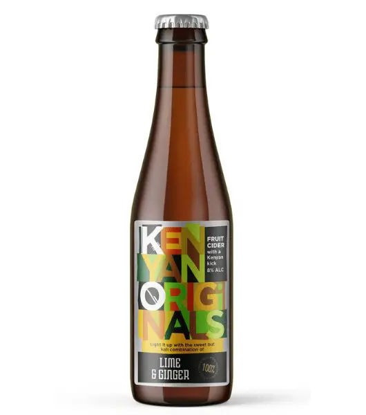Kenyan Originals Lime & Ginger 330ml