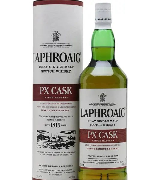 Laphroaig PX Cask Islay Single Malt Scotch Whiskey 1L