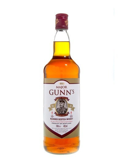 Major Gunns Blended Scotch Whiskey 1L
