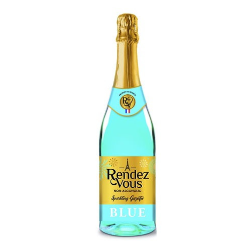 Rendez Vous Sparkling Blue Non Alcoholic Wine 750ml