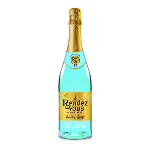 Rendez Vous Sparkling Blue Non Alcoholic Wine 750ml
