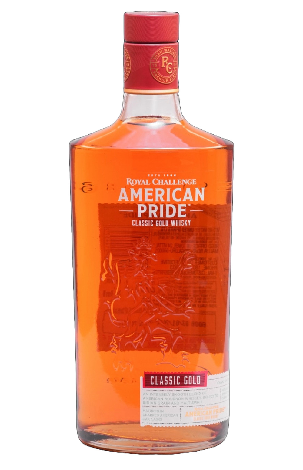 Royal Challenge American Pride Blend Whiskey 750ml - Image 1