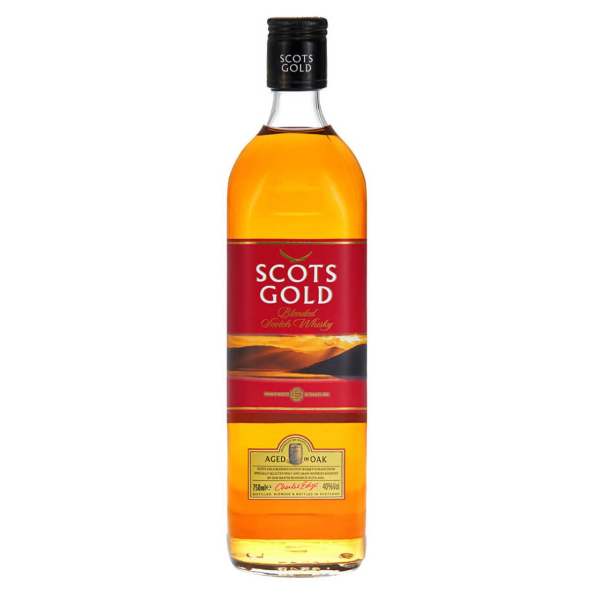Scots Gold Red Blended Scotch Whiskey 1L