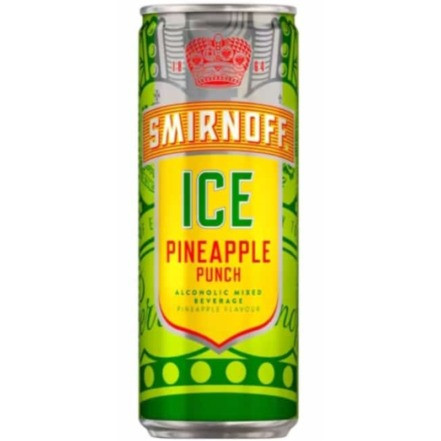 Smirnoff Ice Pineapple Punch Vodka 330ml