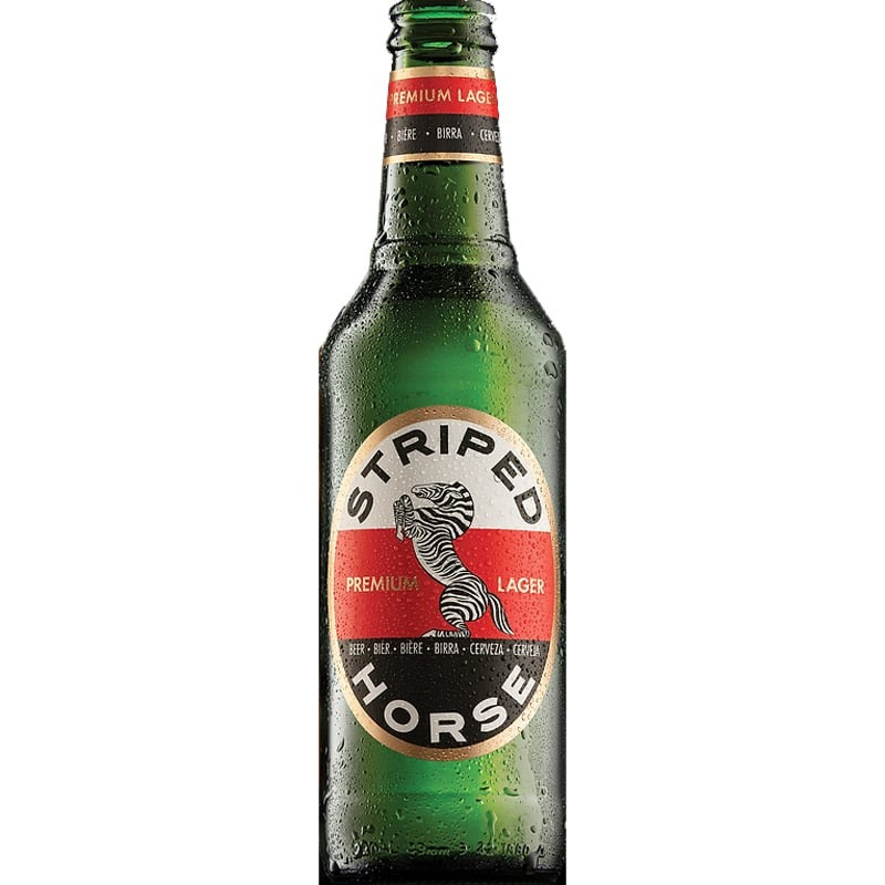 Striped Premium Lager 500ml