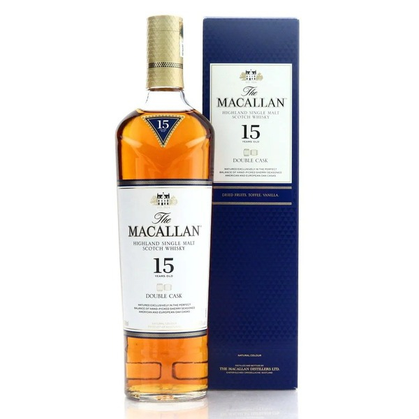 The Macallan 15 Year Old Scotch Whiskey Double Cask 750ml