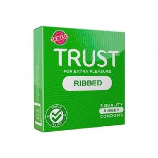 Trust Ribbed Condoms