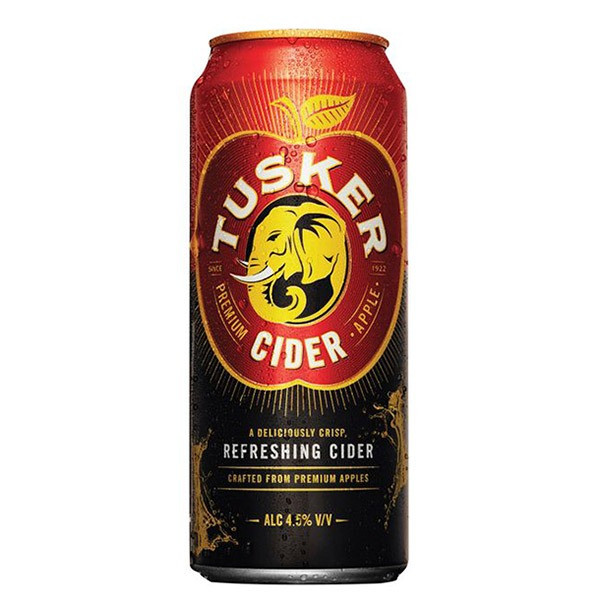 Tusker Cider Can 500ml