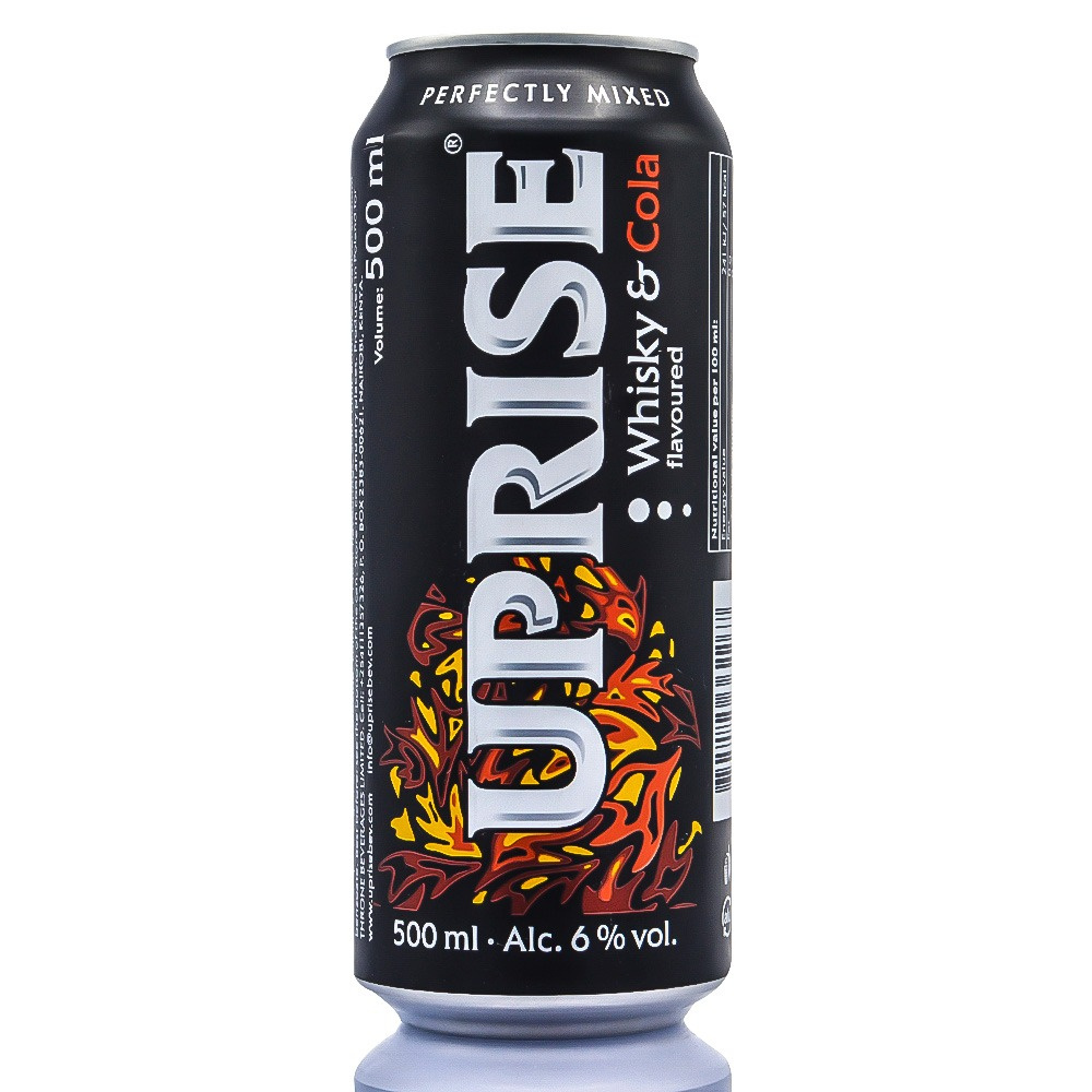 Uprise Whiskey & Cola Flavoured 500ml