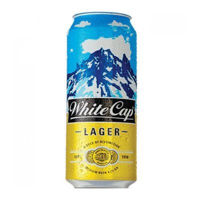 White Cap Can 500ml