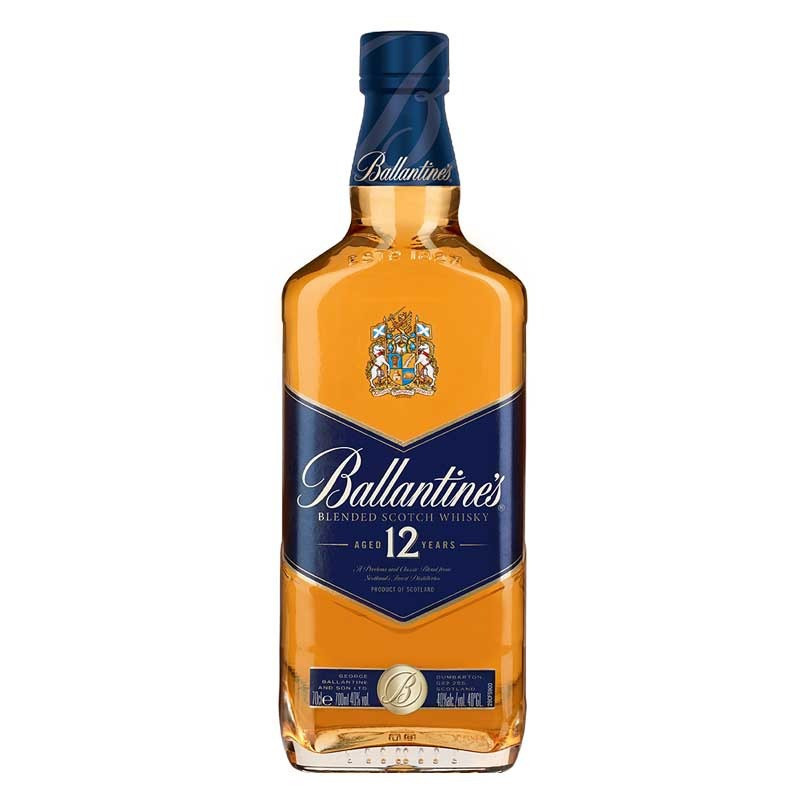 Ballantine’s Blended Scotch Whiskey Aged 12 Years 750ml - Image 1