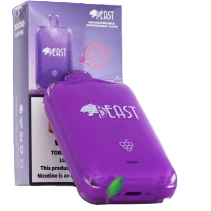 Beast 3000 Multiflavoured High Capacity Puffs Vapes
