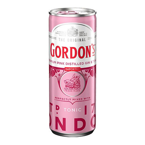 Gordon's Premium Pink Gin & Tonic Can 330ml