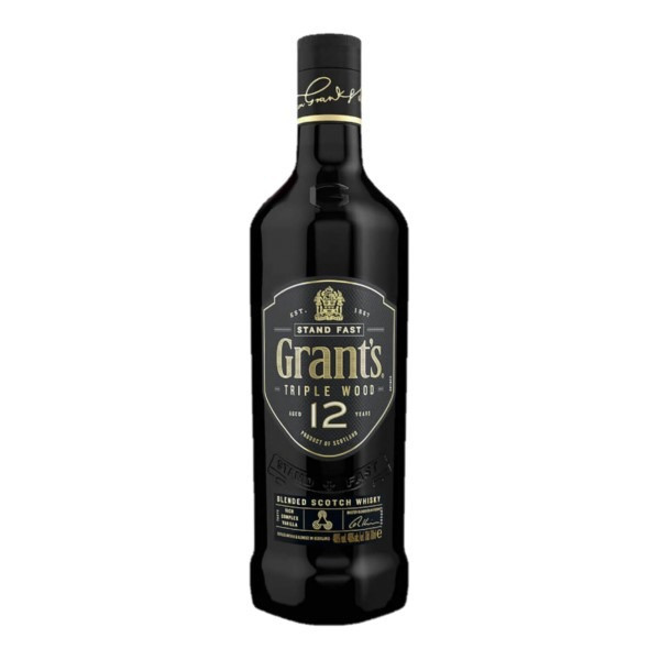 Grant's Triple Wood 12 Year Blended Scotch Whiskey 750ml
