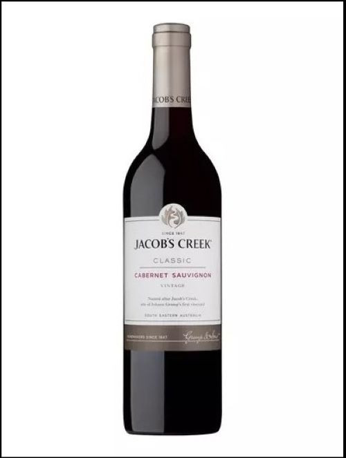 Jacob's Creek Classic Cabernet Sauvignon Red Wine 750ml