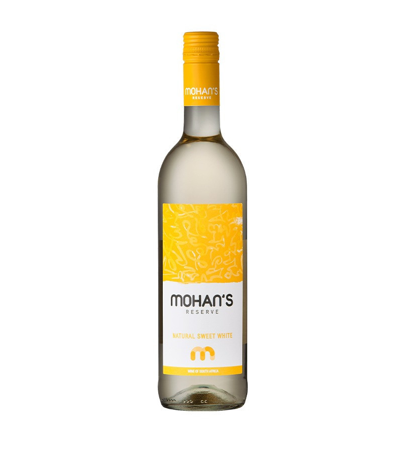 Mohan's Reserve Natural Sweet White Wine 750ml - Image 1