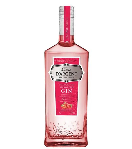 Rose D'Argent Pink Strawberry Gin 750ml
