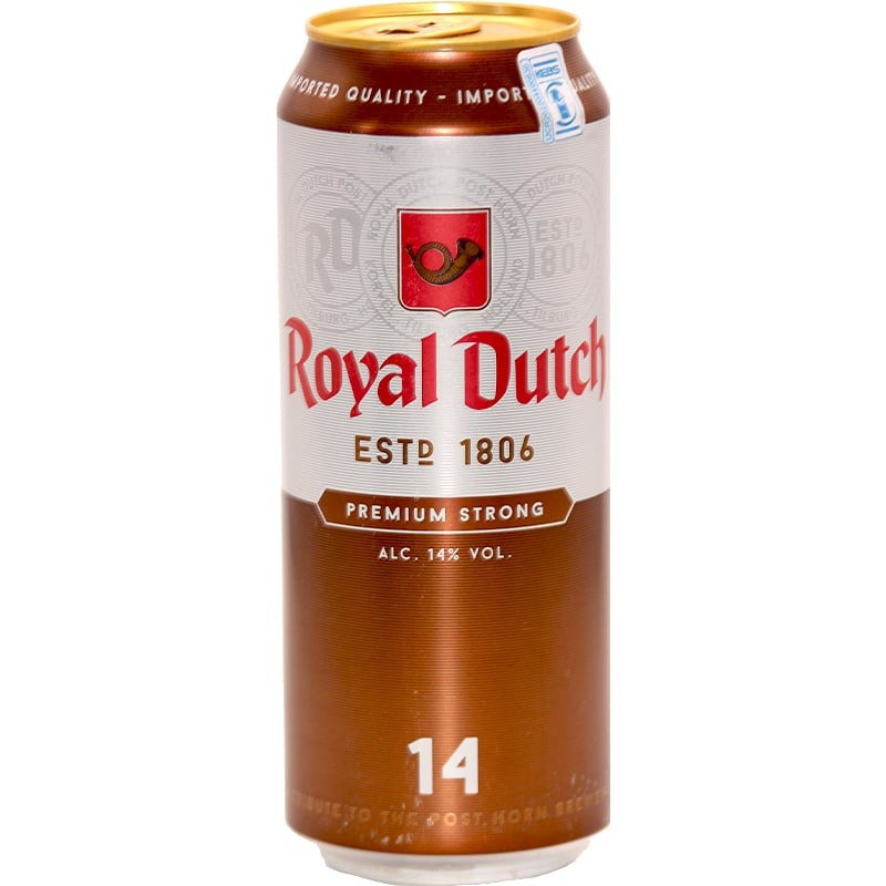 Royal Dutch 14% Premium Strong Beer 500ml - Image 1